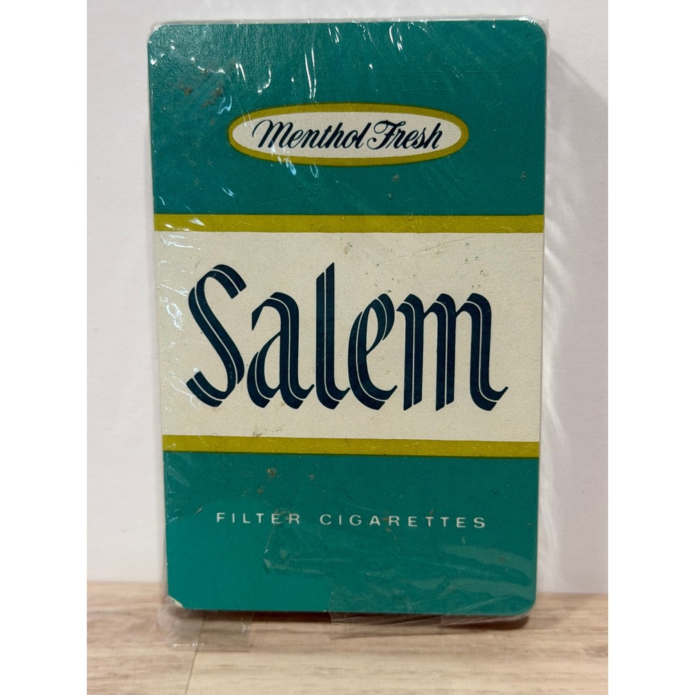 Vintage Salem Cigarettes Menthol Fresh Playing Cards Sealed Deck Promo